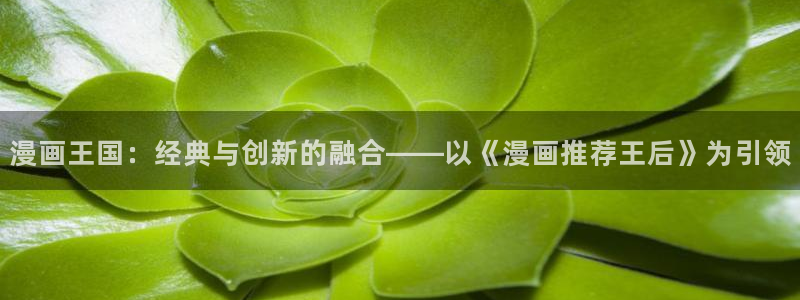 age漫画网：漫画王国：经典与创新的融合——以《漫画推荐王后》为引领